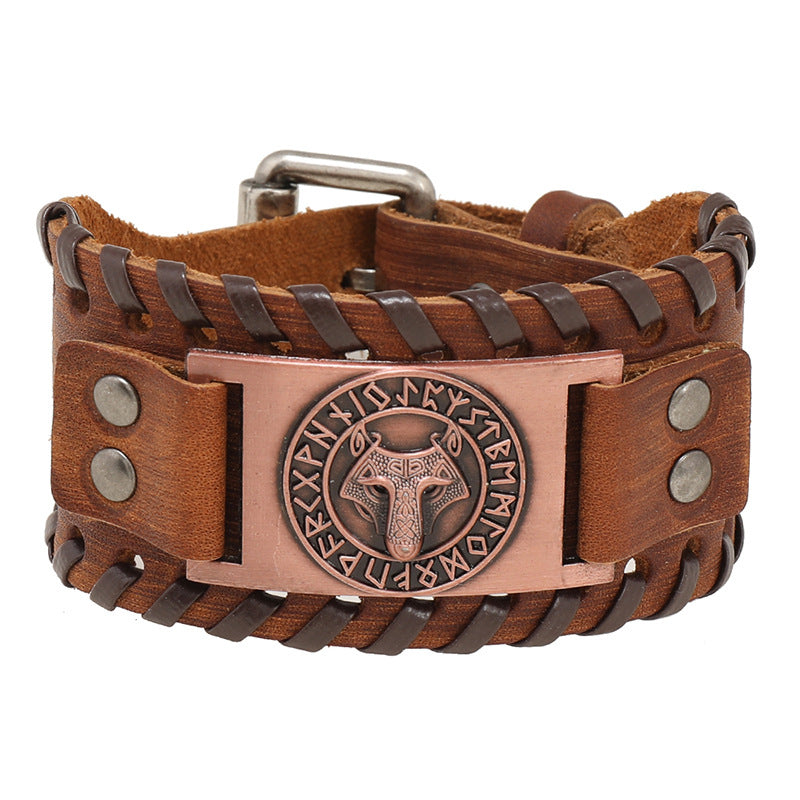 Vintage Electroplated Woven Bracelet