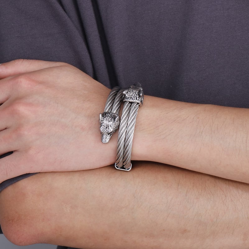 Vintage Electroplated Titanium Steel Bracelet